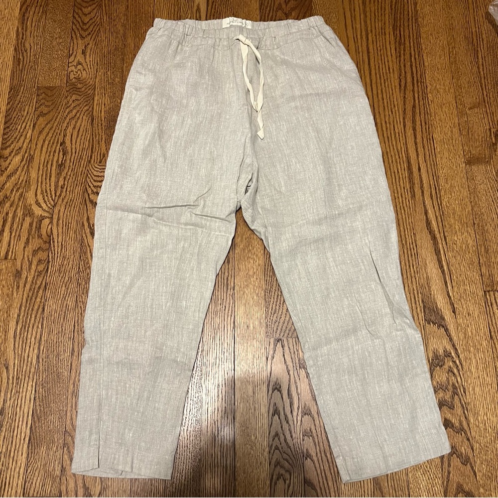 Not Perfect Linen Toledo pants beige medium NPL